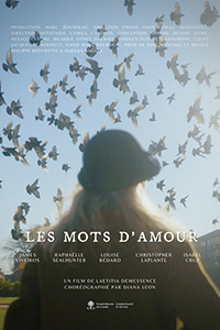 Les mots d'amour poster